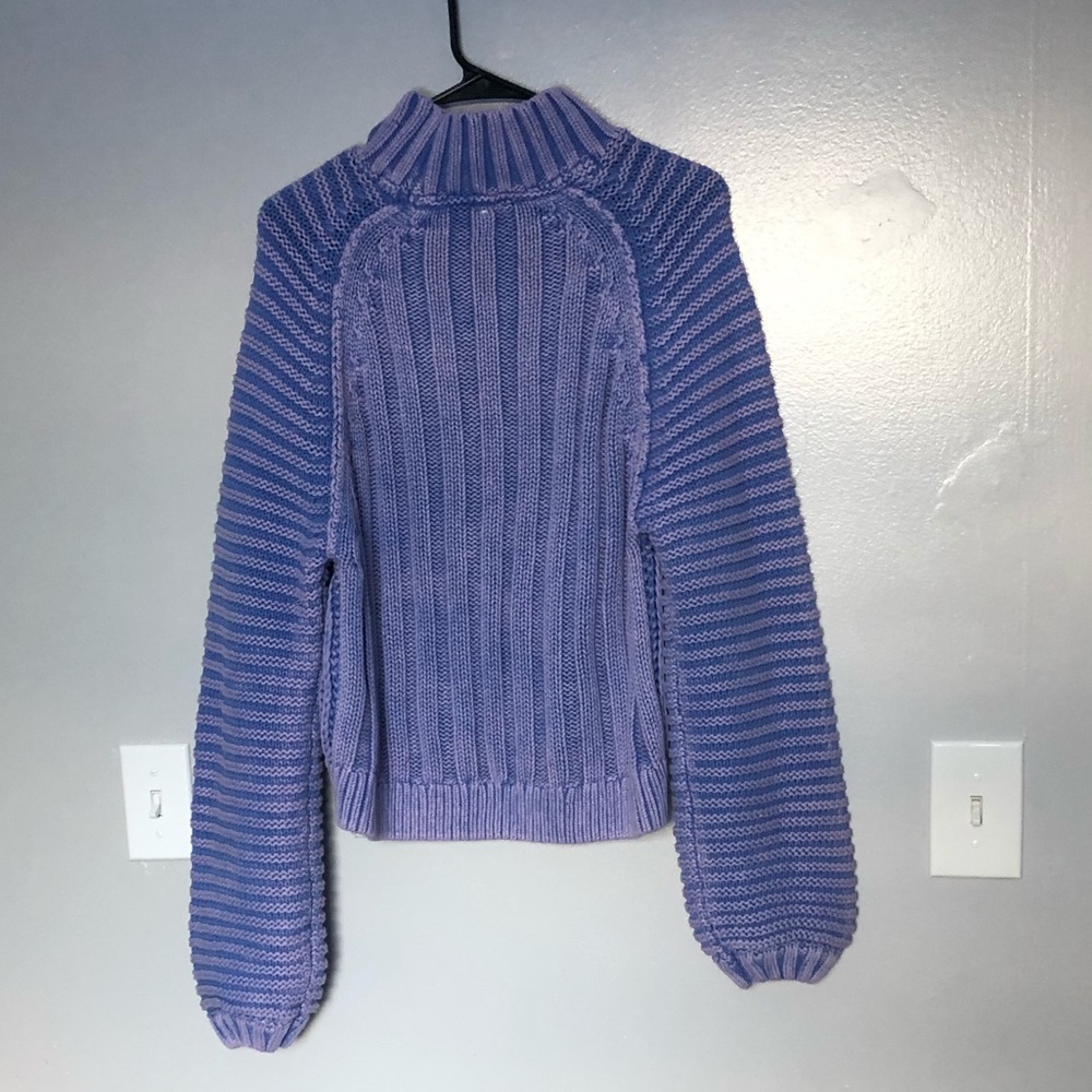 NWT Free People Sweetheart Chunky Knit Sweater - Picture 3 of 3